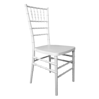 4 x White Tiffany Chiavari Chair