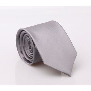 10 x Mens Tie Plain Silver Necktie Wedding Business Formal Party Neckwear