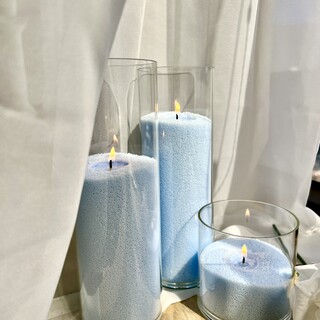 10kg Candle Do Baby Blue Sand Candle Wax and 50 Wicks 